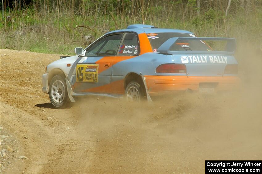 Tyler Matalas / Dustin Sharkozy Subaru Impreza LX on SS4, J5 South.