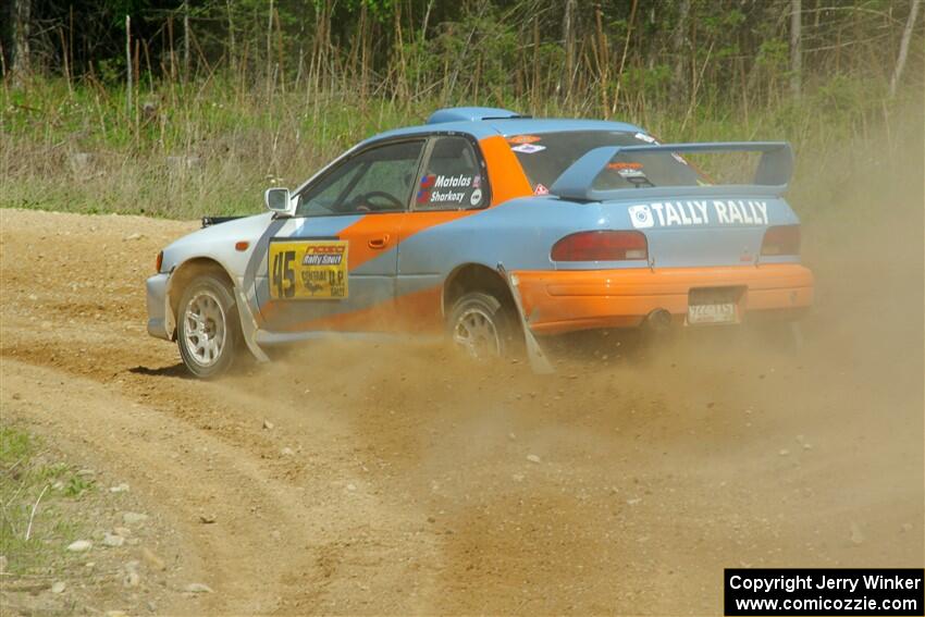 Tyler Matalas / Dustin Sharkozy Subaru Impreza LX on SS4, J5 South.