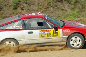 Sean Burke / Max Burke Honda CRX on SS4, J5 South.