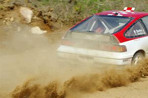 Sean Burke / Max Burke Honda CRX on SS4, J5 South.