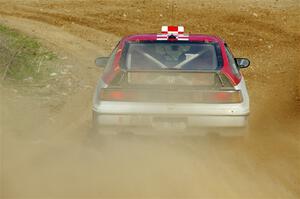 Sean Burke / Max Burke Honda CRX on SS4, J5 South.