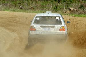 Mark Rokus / Tabitha Lohr VW GTI on SS4, J5 South.