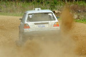 Mark Rokus / Tabitha Lohr VW GTI on SS4, J5 South.