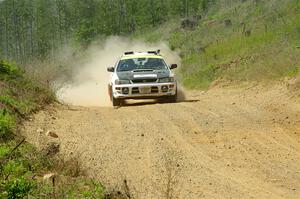 Aidan Hicks / John Hicks Subaru Impreza Wagon on SS4, J5 South.