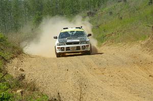 Aidan Hicks / John Hicks Subaru Impreza Wagon on SS4, J5 South.