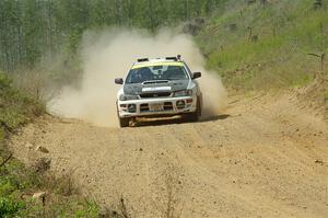 Aidan Hicks / John Hicks Subaru Impreza Wagon on SS4, J5 South.