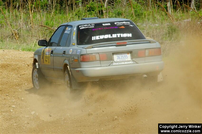 Dexter Clark / Jon McCallie Nissan Sentra SE-R on SS4, J5 South.