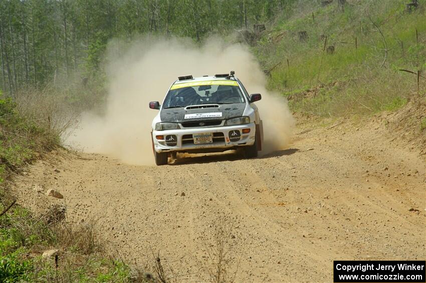 Aidan Hicks / John Hicks Subaru Impreza Wagon on SS4, J5 South.