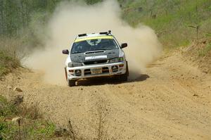 Aidan Hicks / John Hicks Subaru Impreza Wagon on SS4, J5 South.