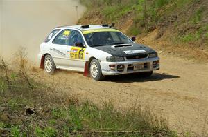 Aidan Hicks / John Hicks Subaru Impreza Wagon on SS4, J5 South.