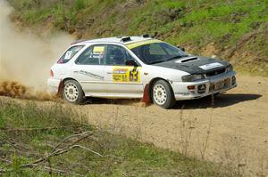 Aidan Hicks / John Hicks Subaru Impreza Wagon on SS4, J5 South.