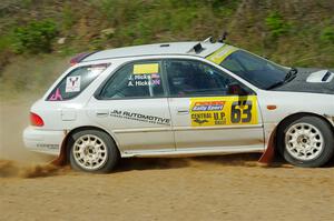 Aidan Hicks / John Hicks Subaru Impreza Wagon on SS4, J5 South.