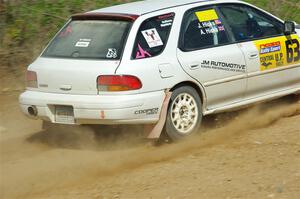 Aidan Hicks / John Hicks Subaru Impreza Wagon on SS4, J5 South.