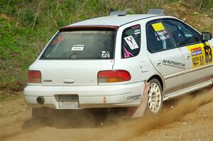 Aidan Hicks / John Hicks Subaru Impreza Wagon on SS4, J5 South.