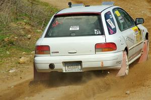 Aidan Hicks / John Hicks Subaru Impreza Wagon on SS4, J5 South.