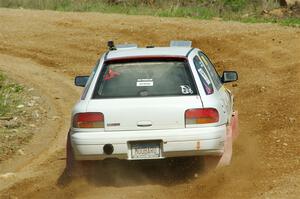 Aidan Hicks / John Hicks Subaru Impreza Wagon on SS4, J5 South.