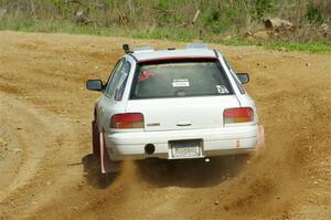 Aidan Hicks / John Hicks Subaru Impreza Wagon on SS4, J5 South.