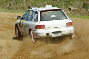 Aidan Hicks / John Hicks Subaru Impreza Wagon on SS4, J5 South.