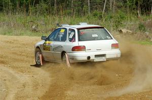 Aidan Hicks / John Hicks Subaru Impreza Wagon on SS4, J5 South.