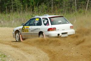 Aidan Hicks / John Hicks Subaru Impreza Wagon on SS4, J5 South.