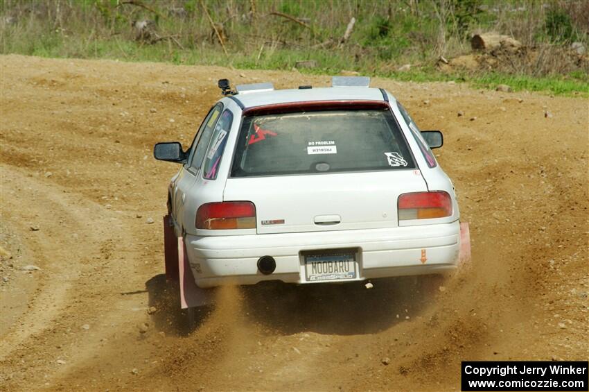 Aidan Hicks / John Hicks Subaru Impreza Wagon on SS4, J5 South.