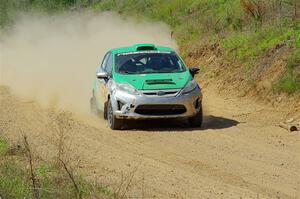 Eric Dieterich / Jake Wolfe Ford Fiesta on SS4, J5 South.