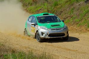 Eric Dieterich / Jake Wolfe Ford Fiesta on SS4, J5 South.