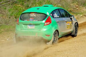 Eric Dieterich / Jake Wolfe Ford Fiesta on SS4, J5 South.