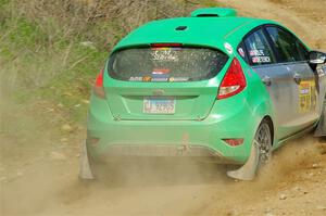 Eric Dieterich / Jake Wolfe Ford Fiesta on SS4, J5 South.