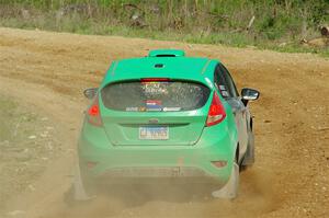 Eric Dieterich / Jake Wolfe Ford Fiesta on SS4, J5 South.