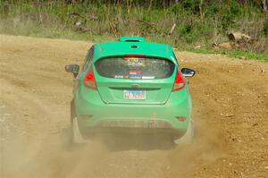 Eric Dieterich / Jake Wolfe Ford Fiesta on SS4, J5 South.