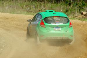 Eric Dieterich / Jake Wolfe Ford Fiesta on SS4, J5 South.