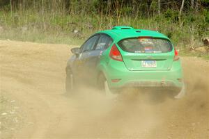 Eric Dieterich / Jake Wolfe Ford Fiesta on SS4, J5 South.