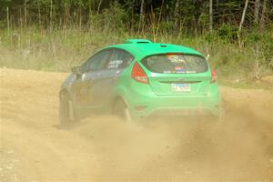 Eric Dieterich / Jake Wolfe Ford Fiesta on SS4, J5 South.