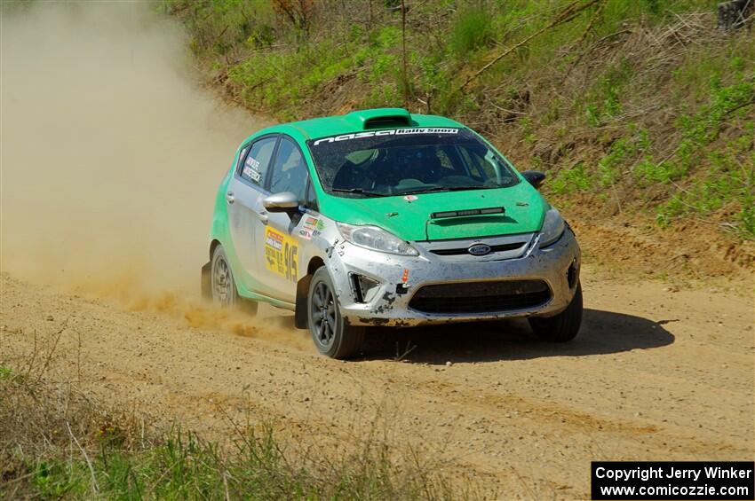 Eric Dieterich / Jake Wolfe Ford Fiesta on SS4, J5 South.