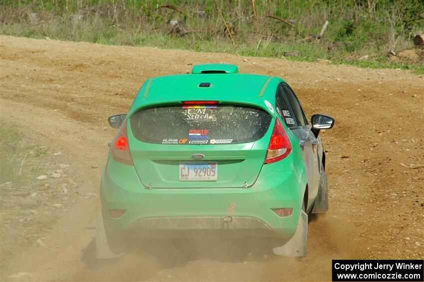 Eric Dieterich / Jake Wolfe Ford Fiesta on SS4, J5 South.