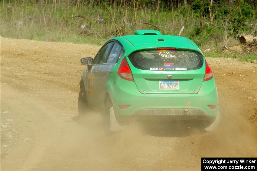 Eric Dieterich / Jake Wolfe Ford Fiesta on SS4, J5 South.