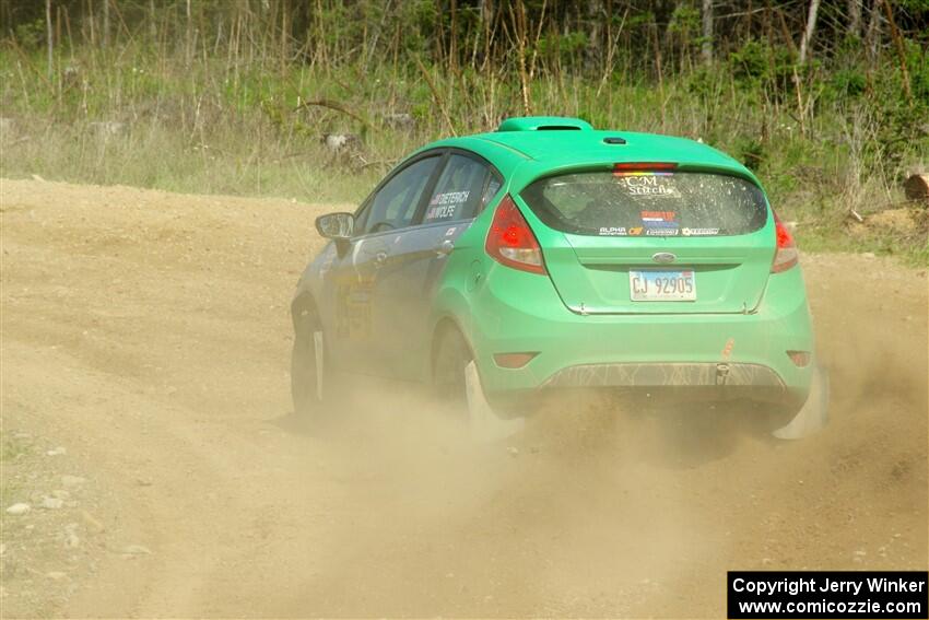 Eric Dieterich / Jake Wolfe Ford Fiesta on SS4, J5 South.