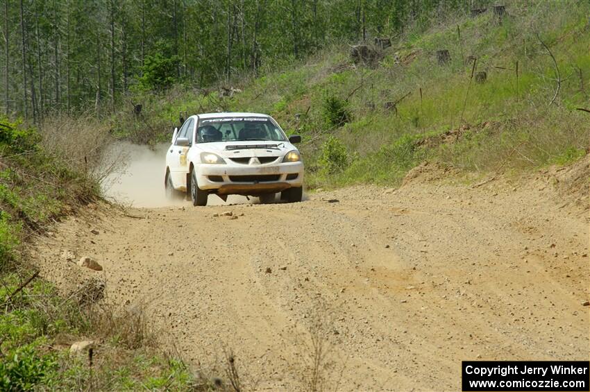 Andrew Bockheim / Salvatore LoPresti Mitsubishi Lancer on SS4, J5 South.