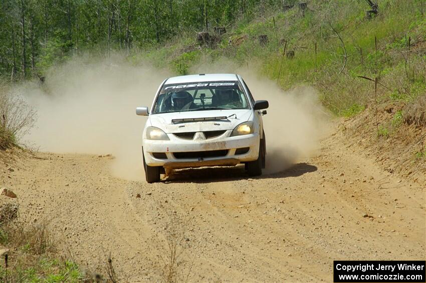 Andrew Bockheim / Salvatore LoPresti Mitsubishi Lancer on SS4, J5 South.