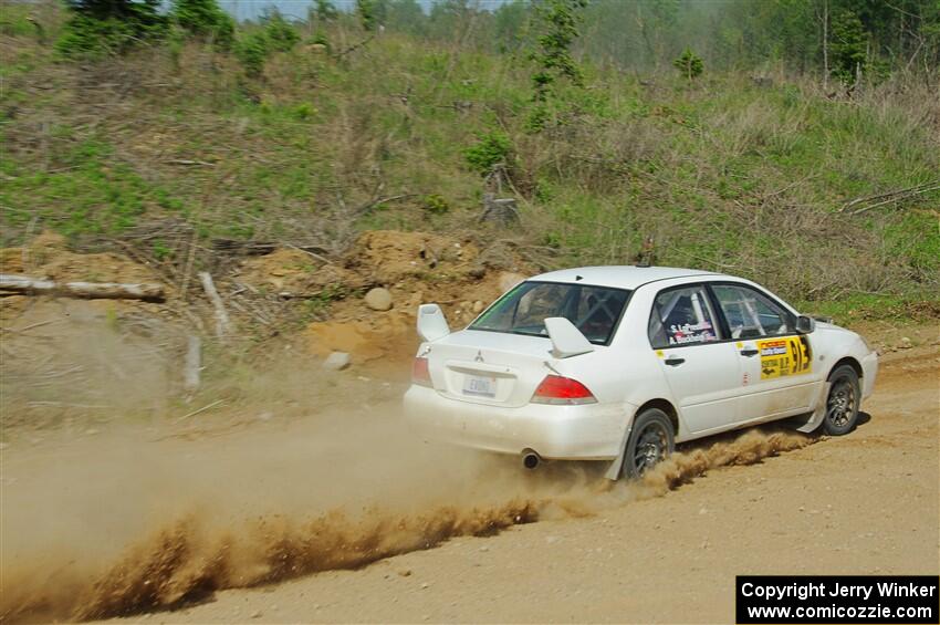 Andrew Bockheim / Salvatore LoPresti Mitsubishi Lancer on SS4, J5 South.