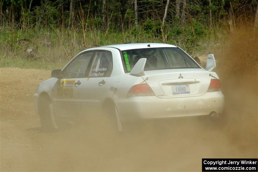 Andrew Bockheim / Salvatore LoPresti Mitsubishi Lancer on SS4, J5 South.