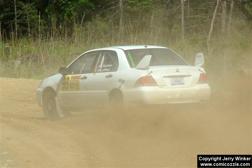 Andrew Bockheim / Salvatore LoPresti Mitsubishi Lancer on SS4, J5 South.