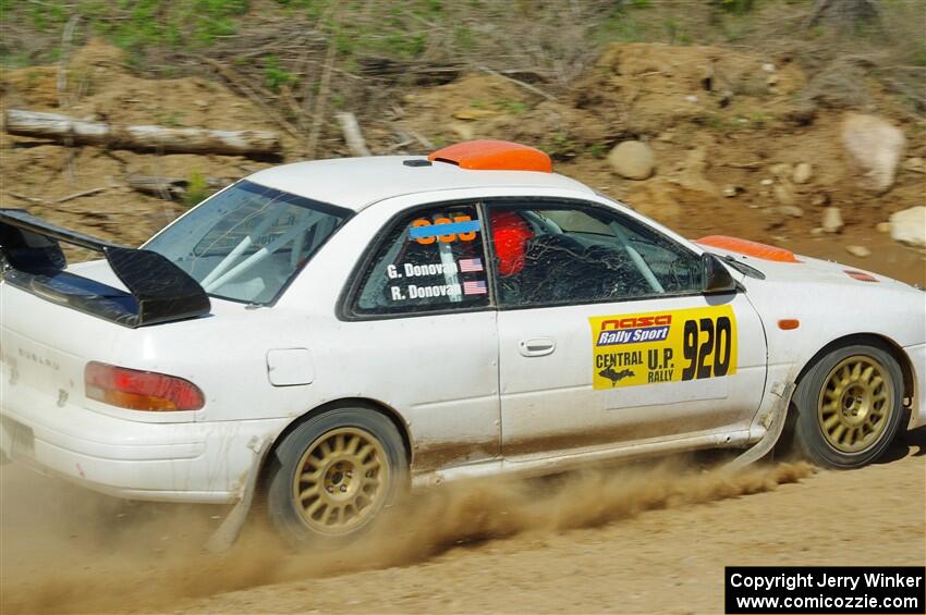 Richard Donovan / Greg Donovan Subaru Impreza on SS4, J5 South.