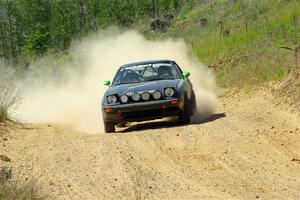 John Gusmano's Mazda RX-7 on SS4, J5 South.