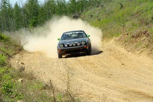 John Gusmano's Mazda RX-7 on SS4, J5 South.