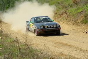 John Gusmano's Mazda RX-7 on SS4, J5 South.