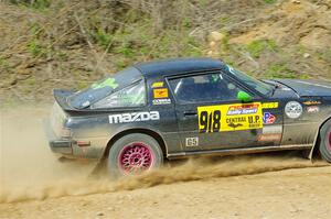 John Gusmano's Mazda RX-7 on SS4, J5 South.