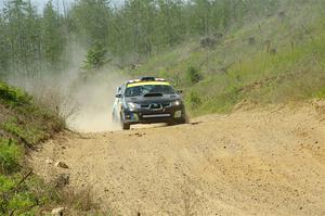 Matt James / Jackie James Subaru Impreza on SS4, J5 South.