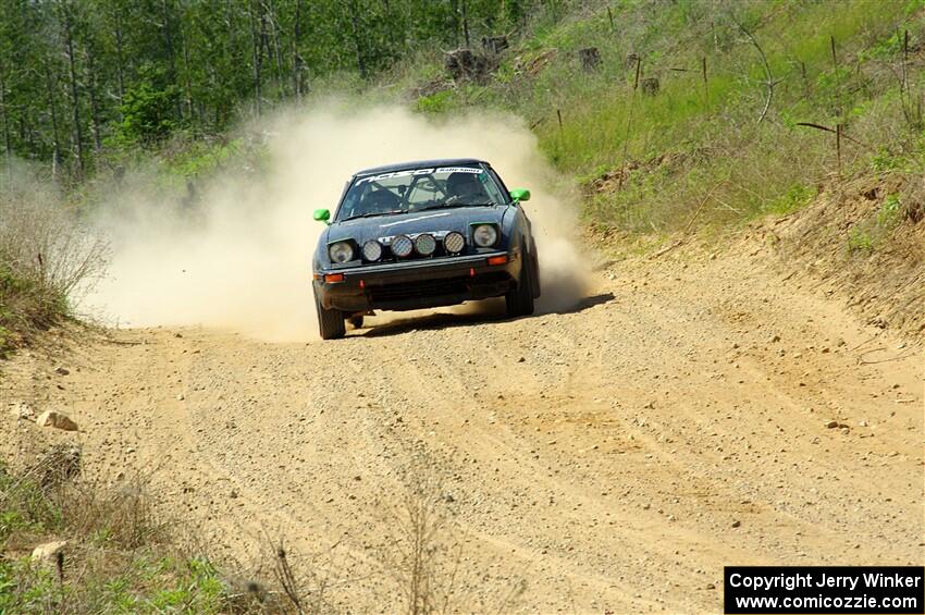 John Gusmano's Mazda RX-7 on SS4, J5 South.